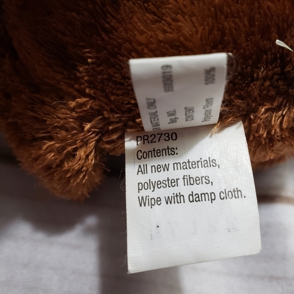 Hallmark Rodney Reindeer Plush Stuffed Animal Red Green Striped Scarf 10 Inch - Picture 7 of 8